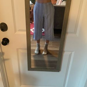 high waisted cotton pants
